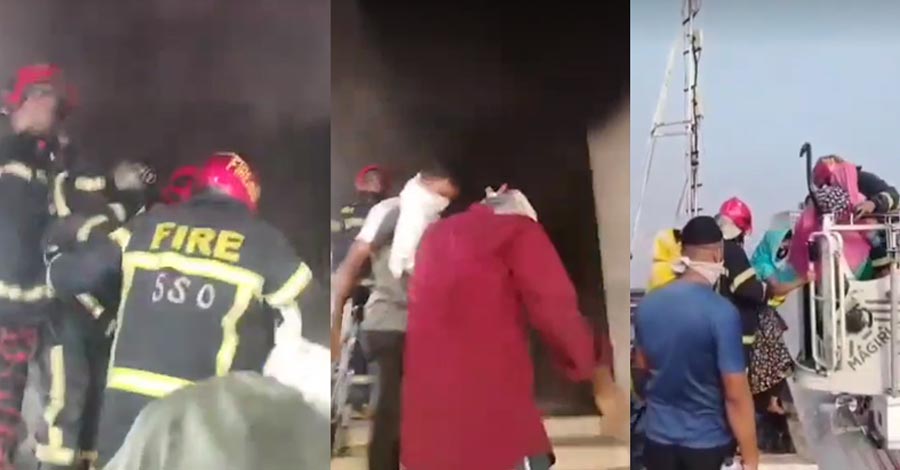 গাজীপুরে আগুনের লেলিহান শিখা, ৯ ইউনিটে নিয়ন্ত্রণের চেষ্টা