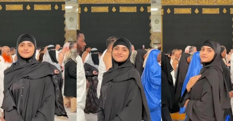 ‘জীবনের অন্যতম শ্রেষ্ঠ দিন’—মক্কায় ওমরাহ পালন করে আবেগঘন কেয়া পায়েল