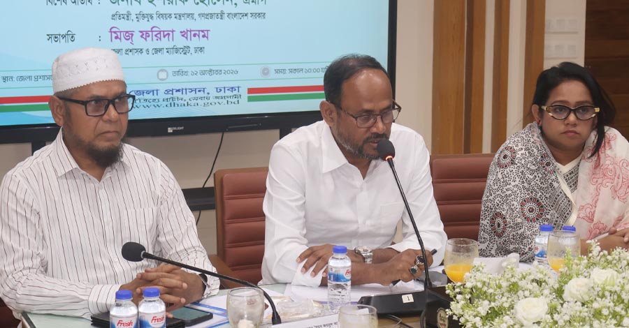 দুর্গাপূজা ঘিরে নিরাপত্তায় সমন্বিতভাবে কাজের আহ্বান প্রতিমন্ত্রীর