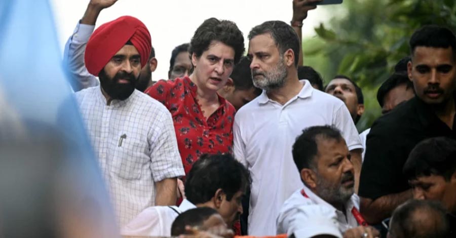 ‘জ্ঞানেশের পর মোদি-অমিতের পালা, থামানো যাবে না’—দিল্লিতে পদযাত্রায় রাহুল