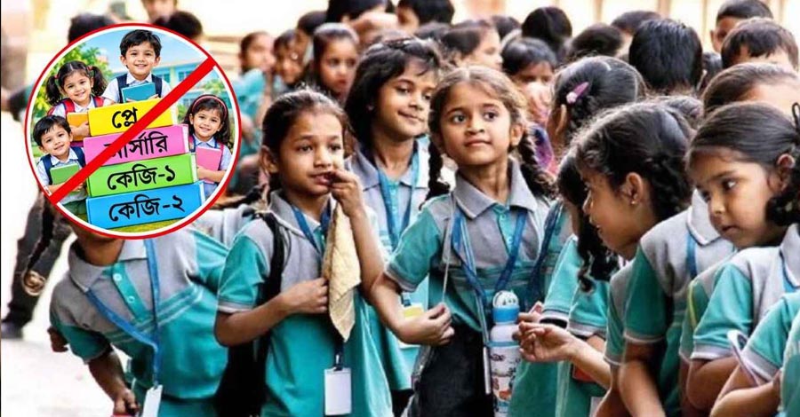 প্রাথমিকে ভর্তি পরীক্ষা বন্ধ, প্লে-নার্সারি-কেজি ও বাড়তি বই নিষিদ্ধের দাবি