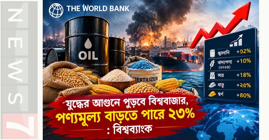 যুদ্ধের মাশুল গুনবে বিশ্ব, পণ্যমূল্য ২৩% বৃদ্ধির আশঙ্কা